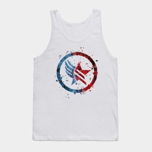 Mass Effect - Paragon/Renegade Combo - Splatter Tank Top